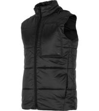 Pánska prešívaná vesta HOZ21-KUMP600 Outhorn deep black