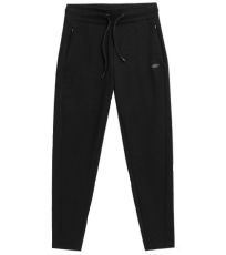 Dámske športové tepláky SPDD015 4F DEEP BLACK