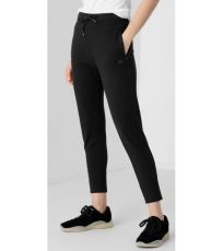 Dámske športové tepláky SPDD015 4F DEEP BLACK