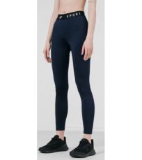Dámske športové legíny H4L22-SPDF351 4F NAVY