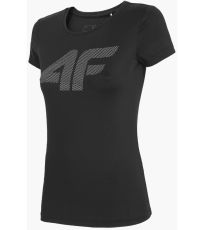 Dámske funkčné tričko NOSH4-TSDF004 4F DEEP BLACK