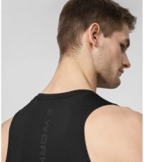 Pánske funkčné tielko H4L22-TSMF018 4F DEEP BLACK