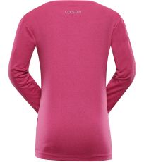 Detské funkčné tričko TEOFILO 11 ALPINE PRO černicová