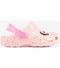 Detské sandály LITTLE FROG COQUI Candy Pink/Dk. Pink