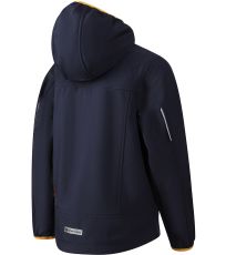 Detská softshellová bunda OMANO ALPINE PRO mood indigo
