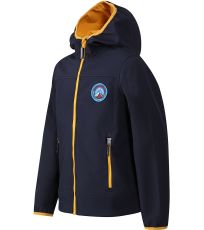 Detská softshellová bunda OMANO ALPINE PRO mood indigo