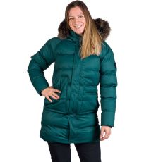 Dámska zateplená dlhá bunda s kožušinou JODY NORTHFINDER inkblue