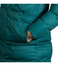 Dámska zateplená dlhá bunda s kožušinou JODY NORTHFINDER inkblue