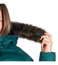 Dámska zateplená dlhá bunda s kožušinou JODY NORTHFINDER inkblue