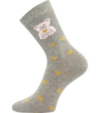 Detské trendy ponožky - 3 páry 057-21-43 16 Boma mix holka