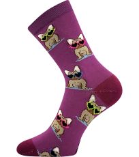 Detské trendy ponožky - 3 páry 057-21-43 16 Boma mix holka