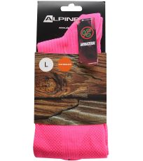 Unisex vysoké ponožky REDOVICO 2 ALPINE PRO ružová