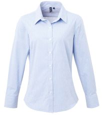 Dámska bavlnená košeľa s dlhým rukávom PR320 Premier Workwear