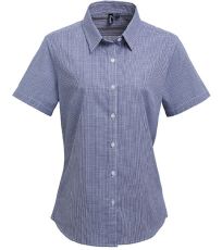 Dámska bavlnená košeľa s krátkym rukávom PR321 Premier Workwear