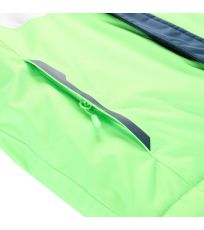 Detská lyžiarska bunda s PTX membránou DEARO ALPINE PRO neon green gecko