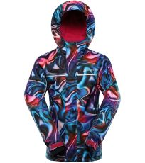 Detská lyžiarska bunda s PTX membránou KIWERO ALPINE PRO vivacious