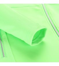 Pánska rýchloschnúca mikina DOZER ALPINE PRO neon green gecko