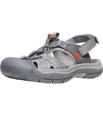 Dámske letné hybridné sandále RAVINE H2 WOMEN KEEN steel grey/coral
