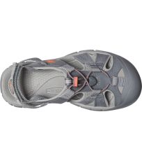 Dámske letné hybridné sandále RAVINE H2 WOMEN KEEN steel grey/coral