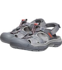 Dámske letné hybridné sandále RAVINE H2 WOMEN KEEN steel grey/coral