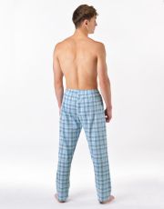 Pánske pyžamové nohavice 79197P GINA Pomienková-biela