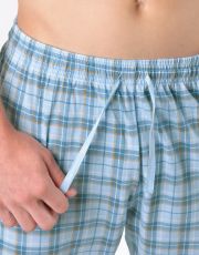 Pánske pyžamové nohavice 79197P GINA Pomienková-biela