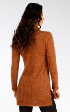 Dámsky rolák s dlhým rukávom 7F137 LITEX medená