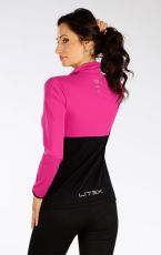 Dámska funkčná mikina 7F190 LITEX tmavo ružová