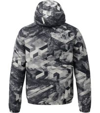 Chlapčenská zimná bunda H4Z19-JKUMN001 4F MULTICOLOUR ALLOVER