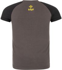 Chlapecké bavlnené tričko SALO-JB KILPI Tmavosivá
