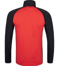 Pánske funkčné tričko s dlhým rukávom - väčšej veľkosti WILLIE-M KILPI Červená