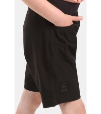 Detské outdoorové kraťasy MOLE-J KILPI Čierna