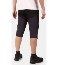 Pánske 3/4 outdoorové nohavice - väčšej veľkosti OLPRA-M KILPI Čierna