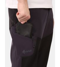Pánske 3/4 outdoorové nohavice - väčšej veľkosti OLPRA-M KILPI Čierna