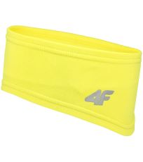 Športová čelenka H4Z19-CAU061 4F CANARY GREEN