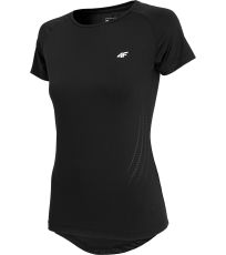 Dámske funkčné tričko H4Z19-TSDF004 4F DEEP BLACK