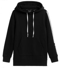 Dámska fleecová mikina H4Z21-BLD034 4F DEEP BLACK