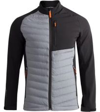 Pánska hybridná bunda HOL19-KUM602 Outhorn middle grey melange
