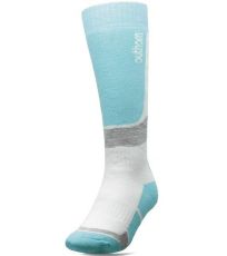 Dámske lyžiarske ponožky HOZ20-SODN600 Outhorn turquoise