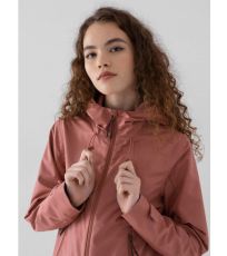 Dámska outdoorová bunda HOZ21-KUDT600 Outhorn dark pink