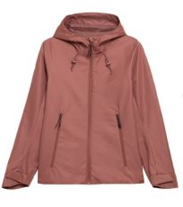 Dámska outdoorová bunda HOZ21-KUDT600 Outhorn dark pink