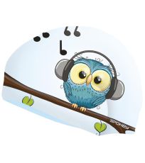 Detská plavecká čiapka Stylo Spokey šedá