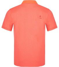 Pánske funkčné polo tričko COLLAR-M KILPI koralová