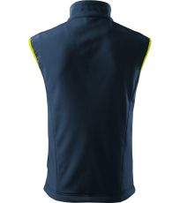 Pánska softshellová vesta Vision Malfini námorná modrá
