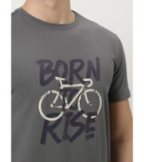 Pánske tričko ALFAR LOAP šedá