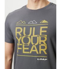 Pánske tričko ALHAN LOAP šedá