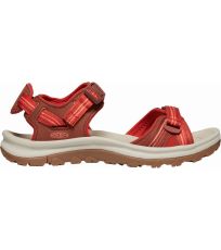 Dámske sandále TERRADORA II OPEN TOE SANDAL W KEEN dark red/coral