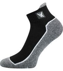 Unisex športové ponožky - 3 páry Nesty 01 VoXX® čierna