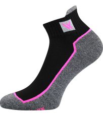 Unisex športové ponožky - 3 páry Nesty 01 Voxx čierna II