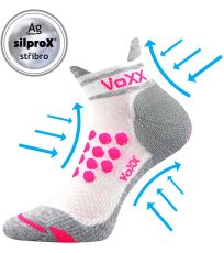 Unisex kompresné ponožky Sprinter Voxx biela